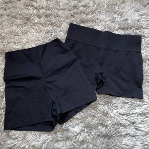 Pack of 2 Spandex Dance Shorts